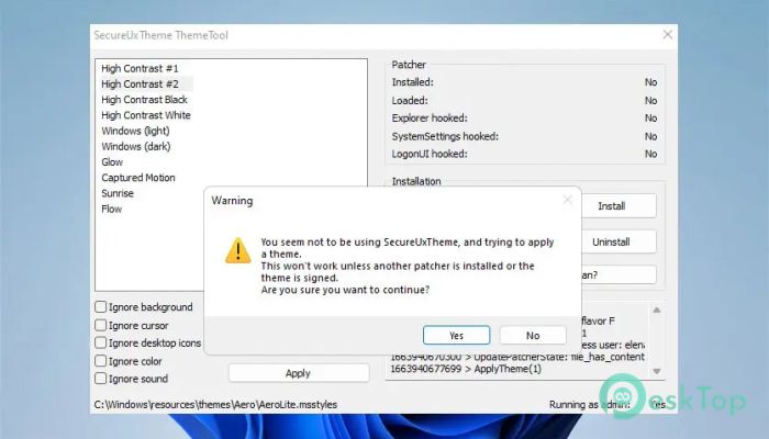 Download SecureUxTheme  4.0.0 Free Full Activated