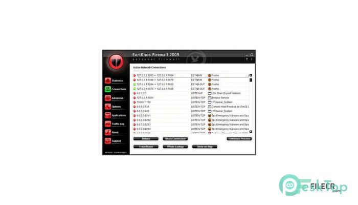 FortKnox Personal Firewall 23.0.220 Tam Sürüm Aktif Edilmiş Ücretsiz İndir
