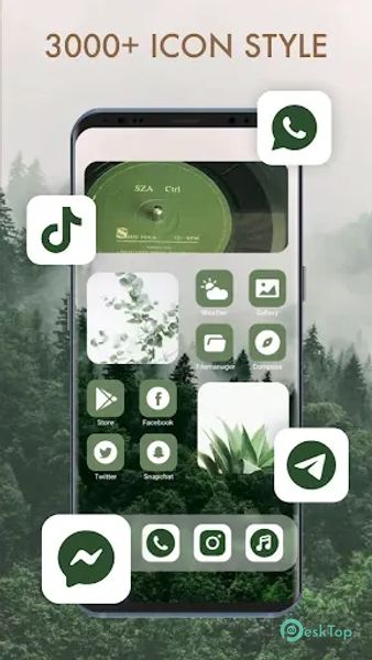 Themepack - App Icons, Widgets 1.0.0.2461 APK MOD Полная бесплатная загрузка