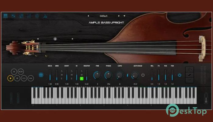 تحميل برنامج Ample Sound Ample Bass Upright 4.0 برابط مباشر