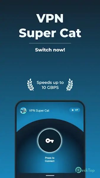 VPN Super Cat: Unlimited VPN 1.3.2 APK MOD Descarga gratuita completa