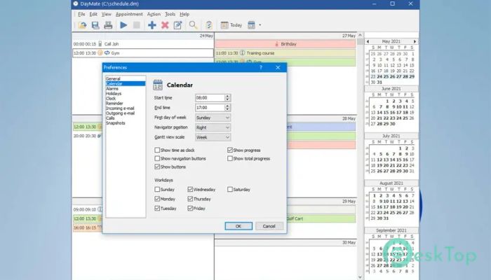 Crystal Office DayMate 7.6.2 Tam Sürüm Aktif Edilmiş Ücretsiz İndir