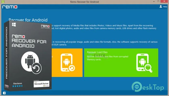 Remo Recover for Android 2.0.0.16 Tam Sürüm Aktif Edilmiş Ücretsiz İndir