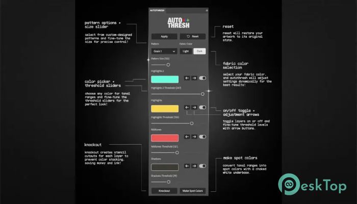 AUTOTHRESH PS Plugin  1.0.1 Tam Sürüm Aktif Edilmiş Ücretsiz İndir