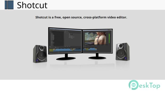  تحميل برنامج ShotCut 23.07.09 برابط مباشر