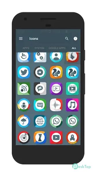 Ascio - Icon Pack 14.0 APK MOD मुफ्त पूर्ण डाउनलोड