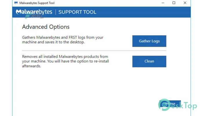  تحميل برنامج Malwarebytes Support Tool 1.9.3.992 برابط مباشر