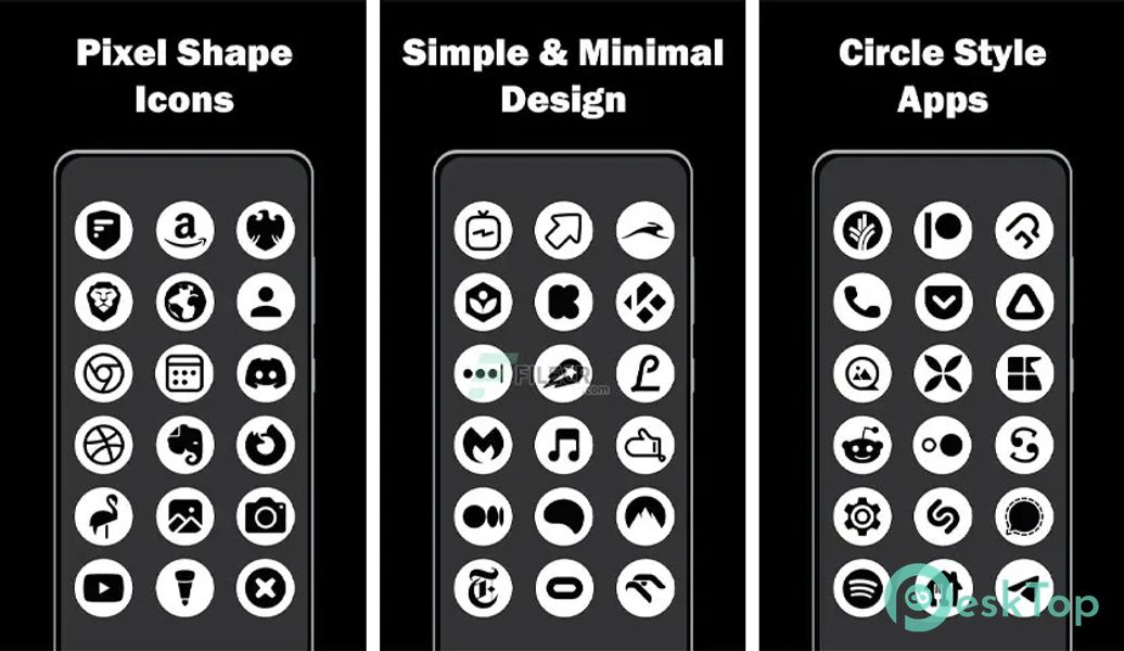 Android 12 White - Icon Pack v6.3 APK MOD フル無料ダウンロード