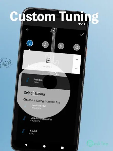 Strings Tuner - Guitar Ukulele 1.5.43 APK MOD Unlocked (Full) Free Download