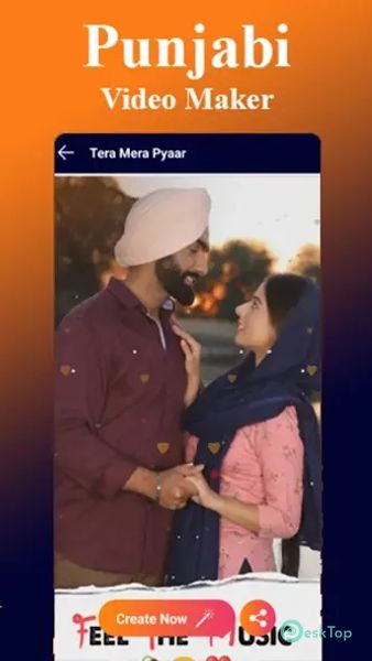 Télécharger Punjabi Lyrical Video Maker 1.4 APK MOD Gratuitement et Complet
