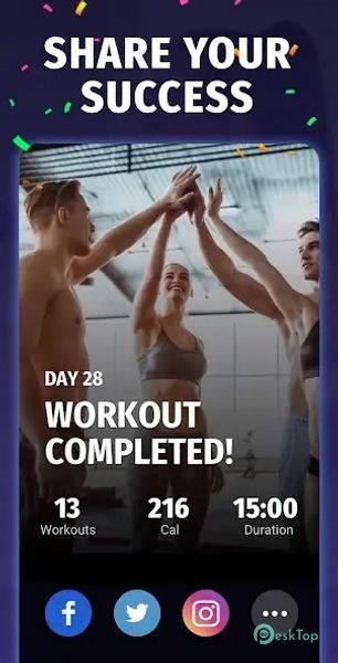 Lose Belly Fat - Abs Workout 1.5.3 APK MOD تحميل مجاني كامل