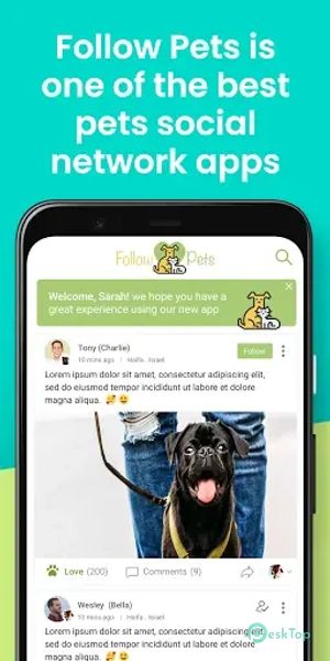 Télécharger Follow Pets 1.2.5 APK MOD Gratuitement et Complet