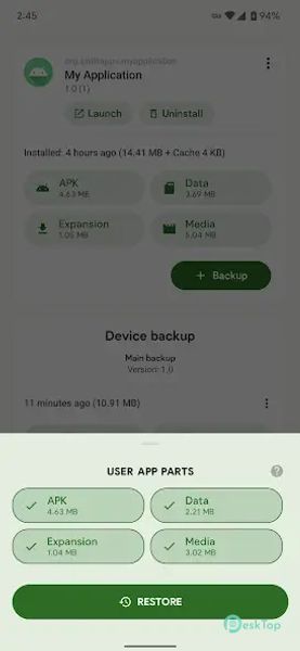 Swift Backup 5.04 APK MOD Unlocked (Full) Free Download