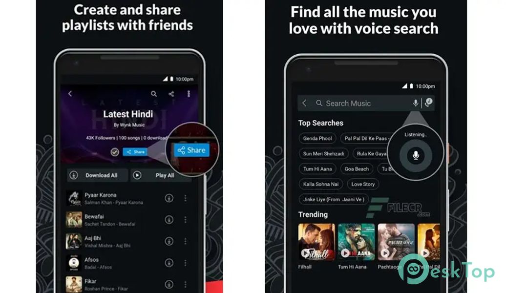 Wynk Music - MP3, Song, Podcast 3.68.1.1 APK MOD Полная бесплатная загрузка
