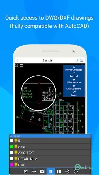 Télécharger CAD Reader-View & Measure DWG 6.0.2 APK MOD Gratuitement et Complet