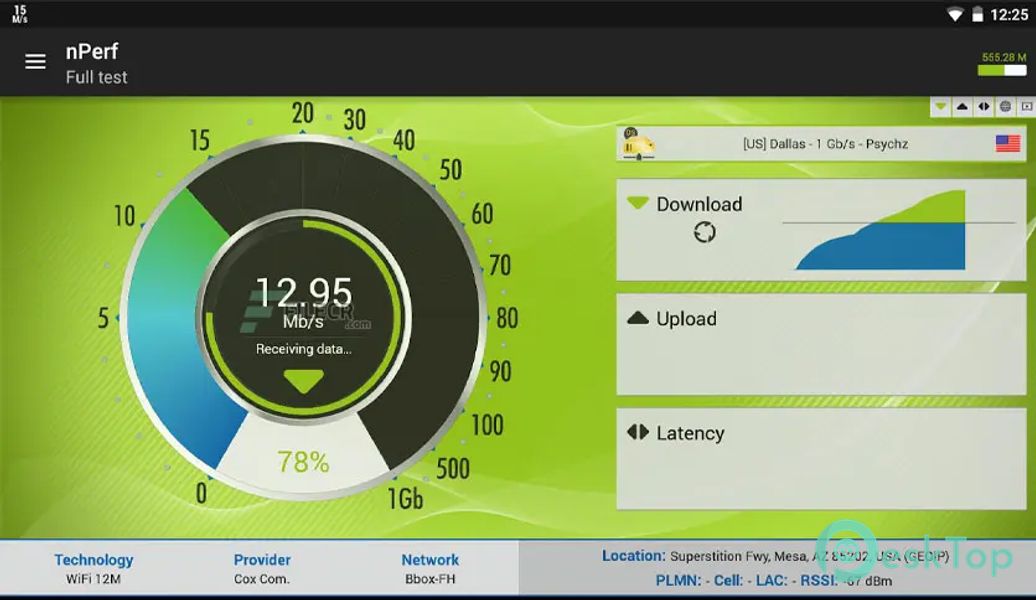 Speed test 4G 5G WiFi & maps 2.15.8 APK MOD Descarga gratuita completa