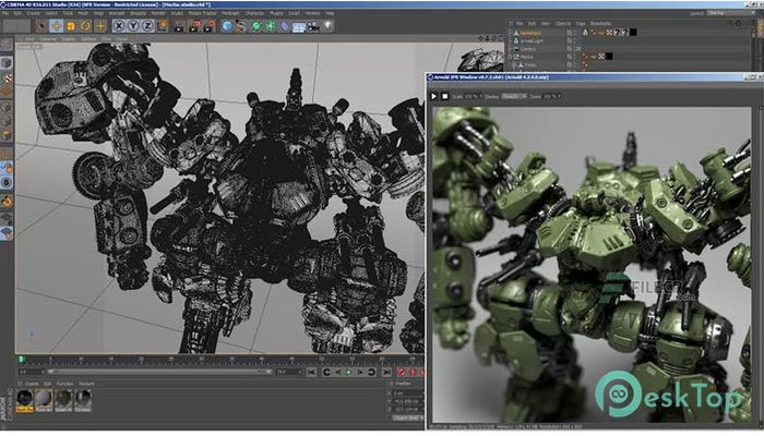 Download Solid Angle Cinema4D to Arnold  4.3.0  Free Full Activated