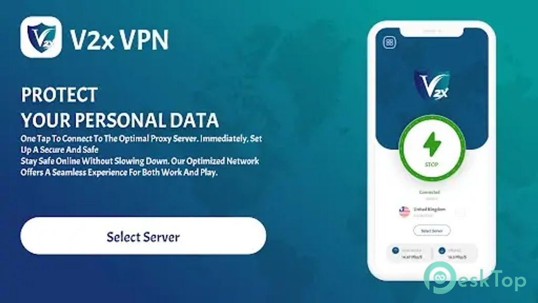 V2xVPN - Fast & Secure VPN 1.8.17 APK MOD Tam Ücretsiz İndir
