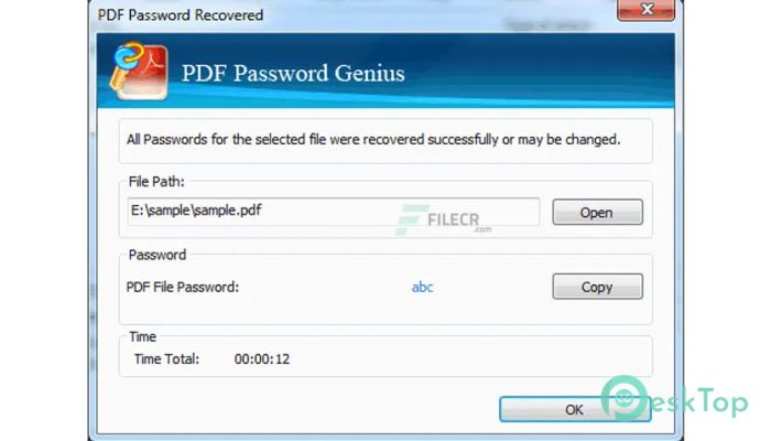 iSunshare PDF Password Genius  3.2.5.0 完全アクティベート版を無料でダウンロード