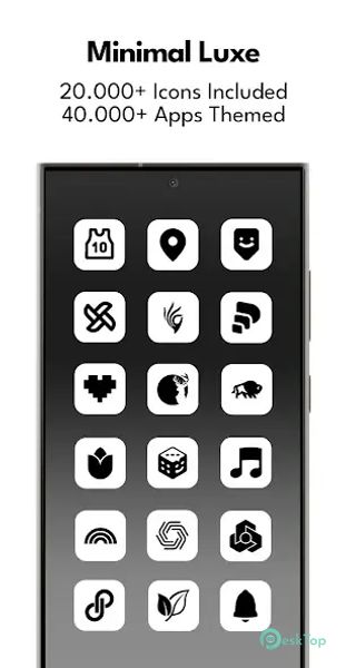 iWhite OS Icon Pack 6.1 APK MOD تحميل مجاني كامل