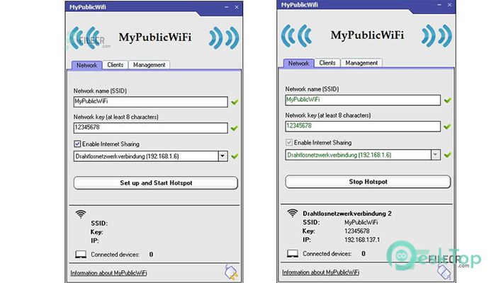 MyPublicWiFi 30.1 Tam Sürüm Aktif Edilmiş Ücretsiz İndir