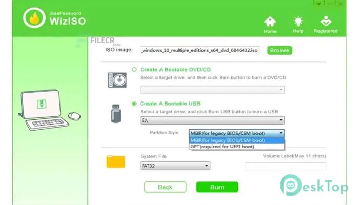 Скачать iSeePassword WizISO 4.2.9 полная версия активирована бесплатно