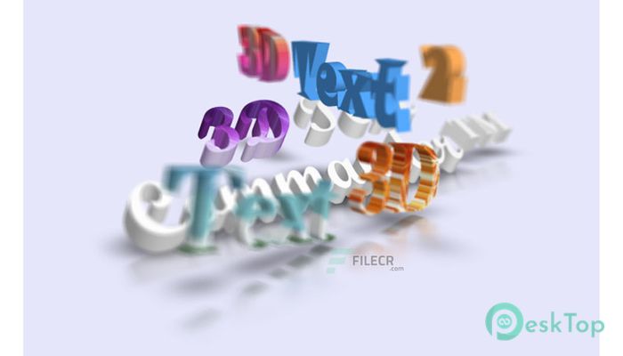 Insofta 3D Text Commander 6.5 完全アクティベート版を無料でダウンロード