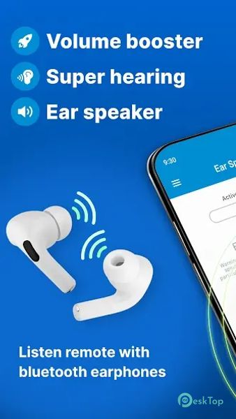 Ear Speaker Hearing Amplifier 5.1.4 APK MOD Полная бесплатная загрузка