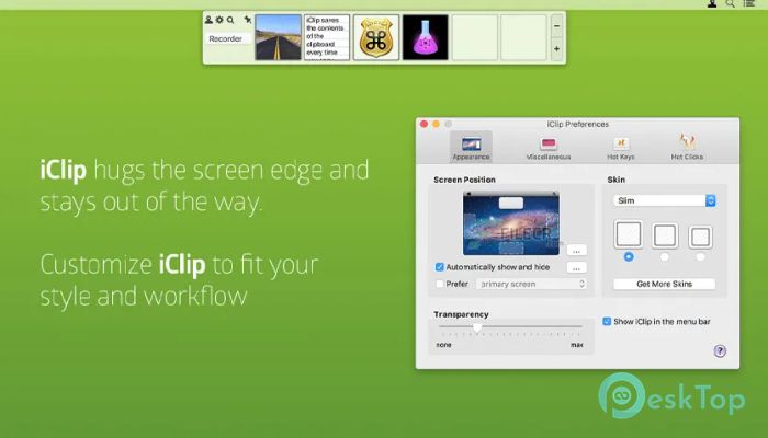 Скачать IClip 5.5.6b1 бесплатно для Mac