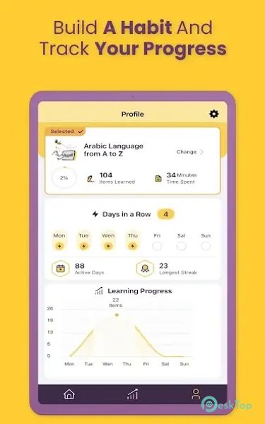 AlifBee - Learn Arabic Easily 4.4.0 APK MOD Unlocked (Full) Free Download