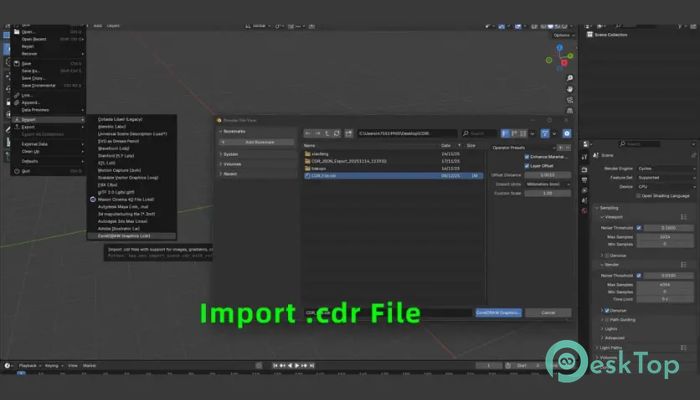 SuperhiveMarket - Import CorelDRAW