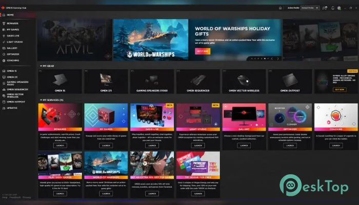 下载 HP OMEN Gaming Hub 1.0.0 免费完整激活版