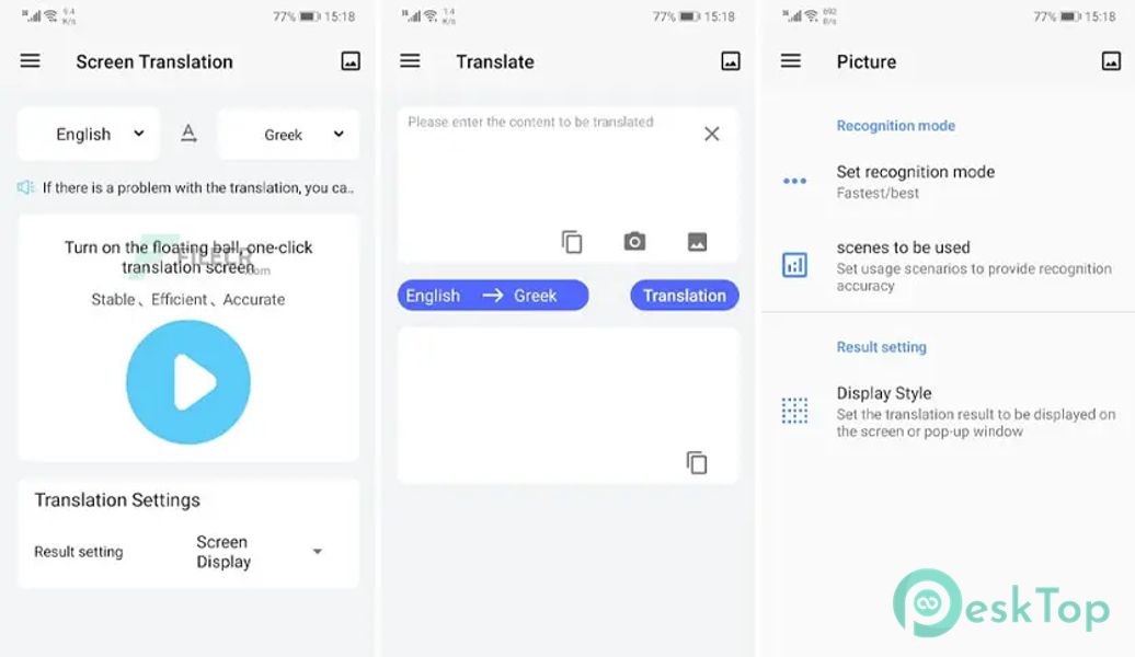 Screen Translation 3.1.0 APK MOD Descarga gratuita completa