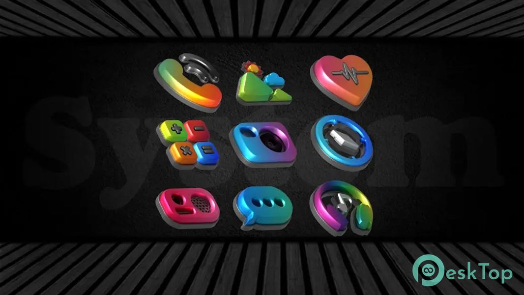 Auric Dark 3d Icon Pack 2.2.8 APK MOD Descarga gratuita completa