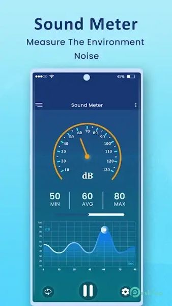 Sound Meter : Noise Detector 1.3 APK MOD تحميل مجاني كامل