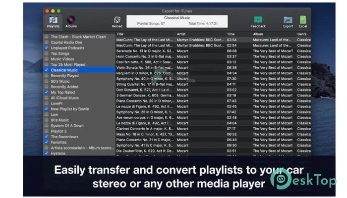 Export for iTunes 3.4.2 Mac İçin Ücretsiz İndir