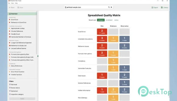 Download PerfectXL Risk Finder 1.2.5 Free Full Activated