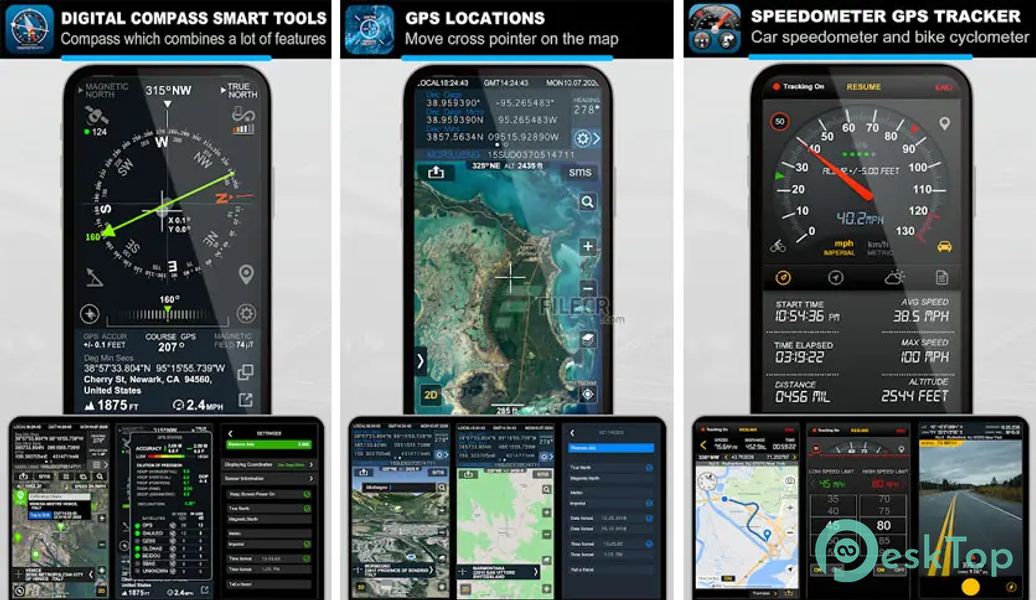 Maps and Navigation 8 In One GPS Pro v1.7 APK MOD フル無料ダウンロード