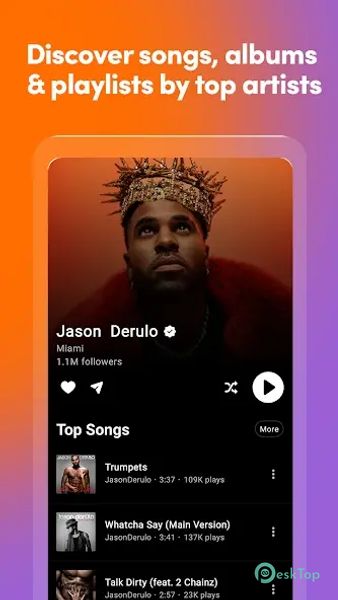 xMUSI - Simple Music Streaming 1.9.3 APK MOD Descarga gratuita completa