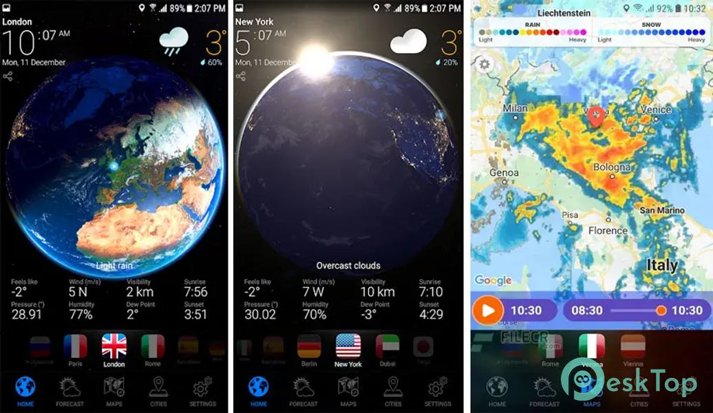 Weather Now – forecast radar & widgets