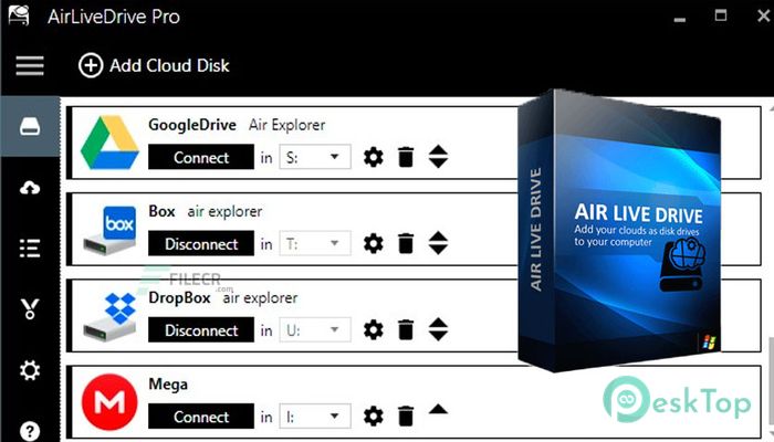 AirLiveDrive Pro 2.4.2 完全アクティベート版を無料でダウンロード