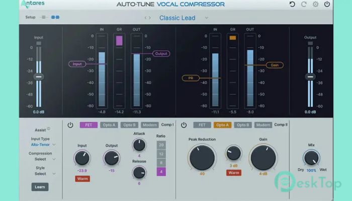 Antares Auto-Tune Vocal Compressor 1.0.0 完全アクティベート版を無料でダウンロード
