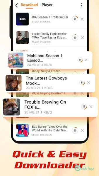 Xtra Downloader - Video Player  APK MOD Unlocked (Full) Free Download