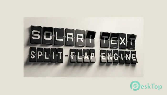 下载 Aescripts - SolariText  1.5.1 免费完整激活版