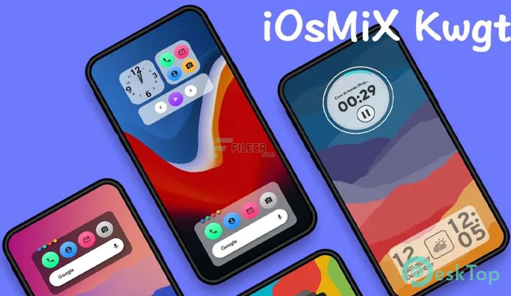 iOsMiX KWGT 1.7.3 APK MOD Tam Ücretsiz İndir