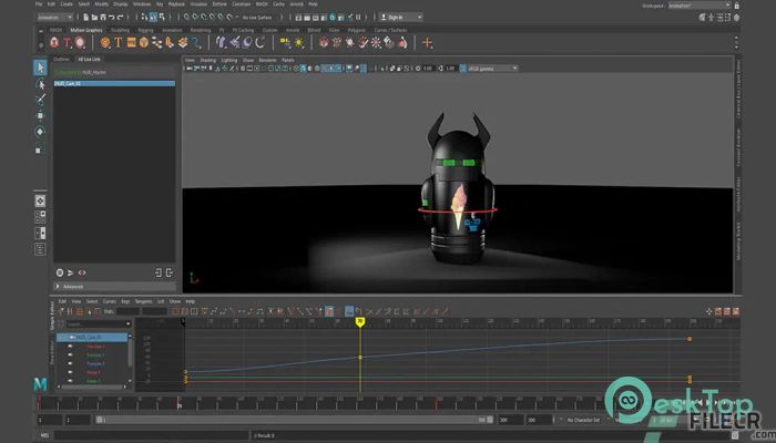 Autodesk Maya 2024 2024.0.1 Tam Sürüm Aktif Edilmiş Ücretsiz İndir