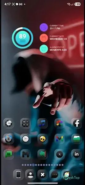 Télécharger Darko Glass Icon Pack 1.2 APK MOD Gratuitement et Complet