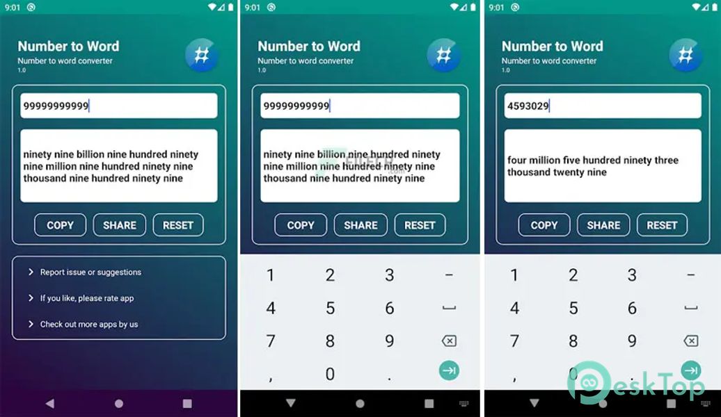 Number to word convert offline 1.5 APK MOD Полная бесплатная загрузка
