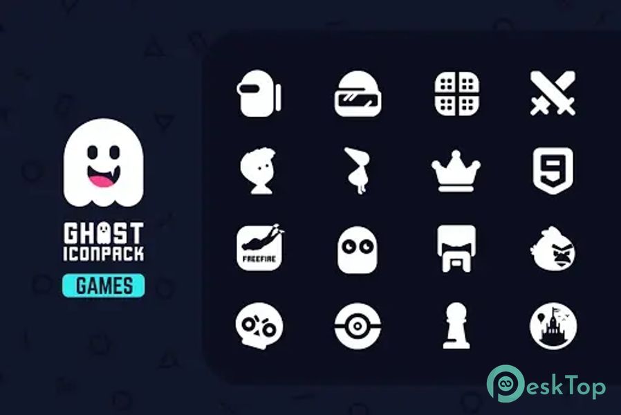 Ghost IconPack 4.1 APK MOD تحميل مجاني كامل