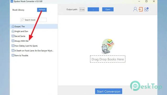 Скачать Epubor Nook Converter 1.0 полная версия активирована бесплатно